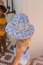 Flower Child Wide Brim Sun Hat