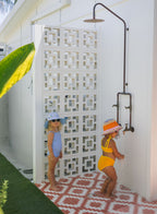 Flower Child Wide Brim Sun Hat