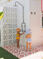 Flower Child Wide Brim Sun Hat