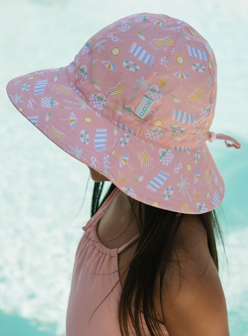 Acorn Beach Club Wide Brim Sun Hat