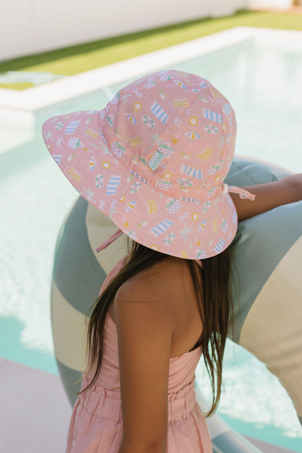 Acorn Beach Club Wide Brim Sun Hat