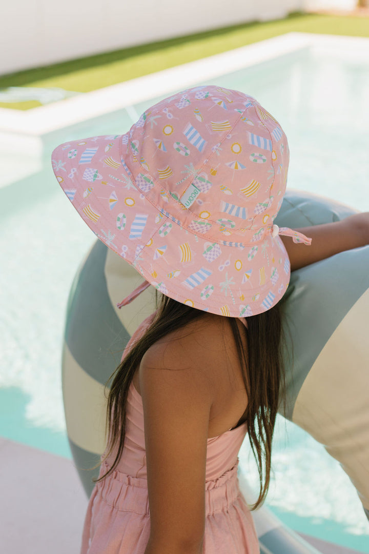 Acorn Beach Club Wide Brim Sun Hat