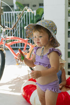 Gardenia Wide Brim Sun Hat