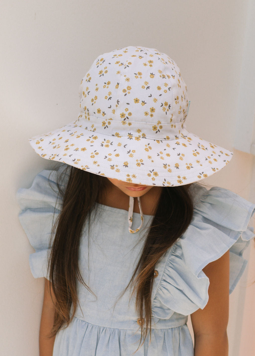 Acorn Amber Blooms Wide Brim Sun Hat