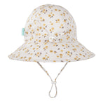 Amber Blooms Wide Brim Sun Hat