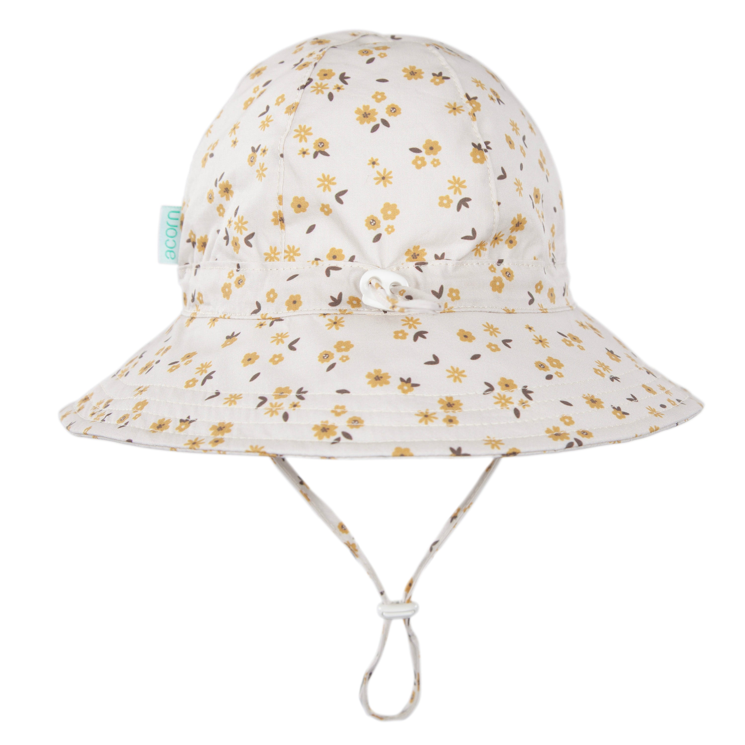 Acorn Amber Blooms Wide Brim Sun Hat