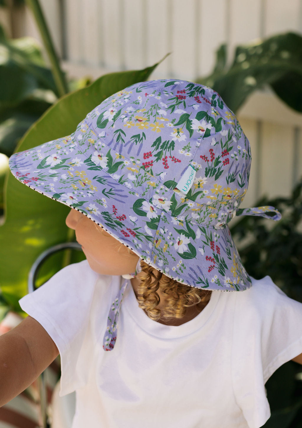 Acorn Chateau Blooms Wide Brim Sun Hat