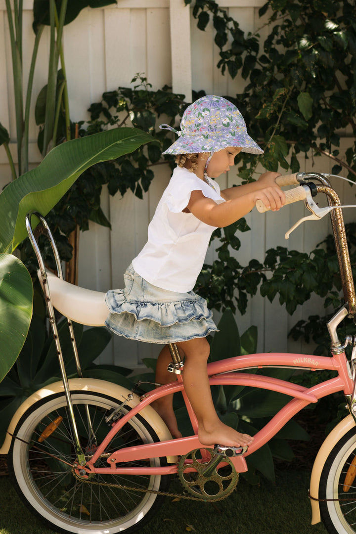 Acorn Chateau Blooms Wide Brim Sun Hat