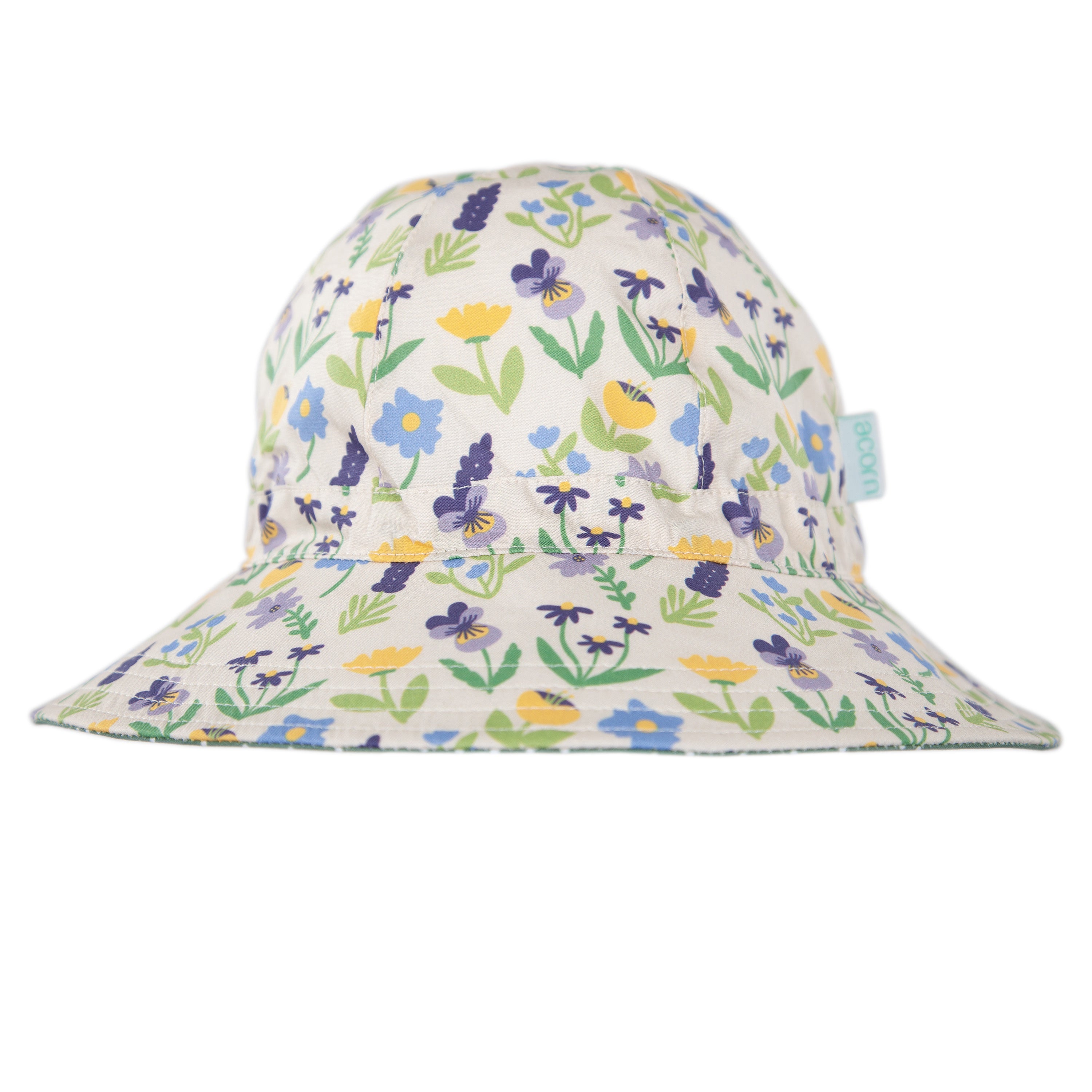 Acorn Springtime Wide Brim Sun Hat – Daisy and Hen