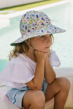 Springtime Wide Brim Sun Hat