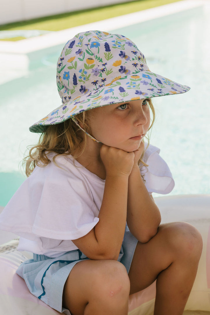 Acorn Springtime Wide Brim Sun Hat