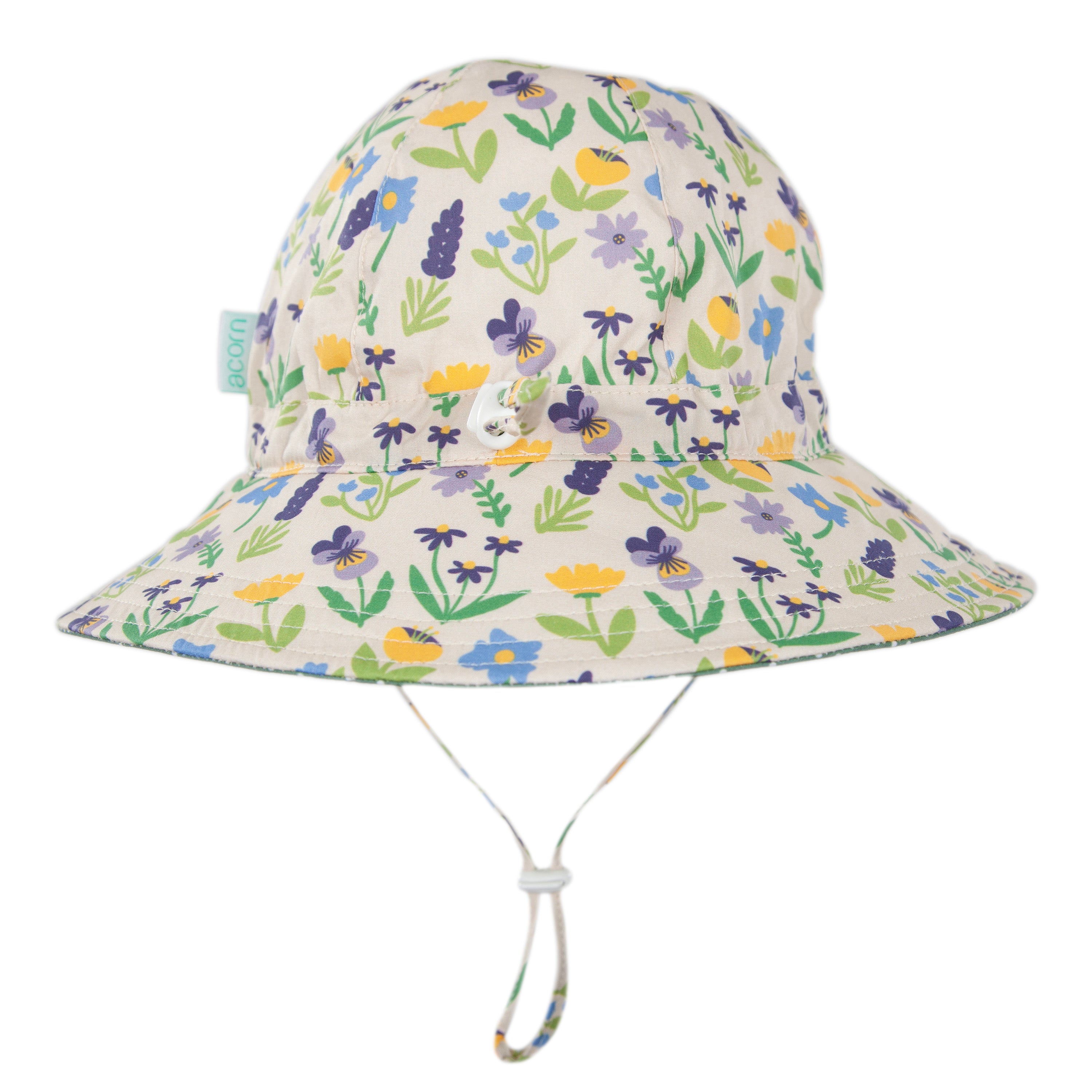 Acorn Springtime Wide Brim Sun Hat