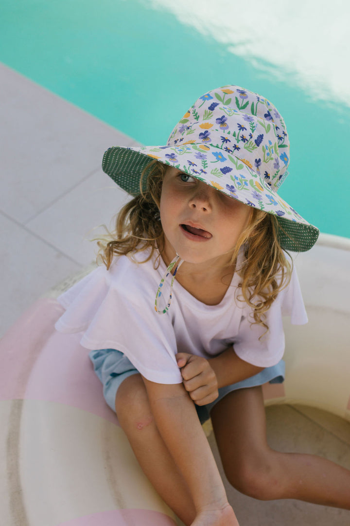 Acorn Springtime Wide Brim Sun Hat
