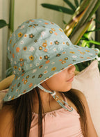 Little Flora Wide Brim Sun Hat