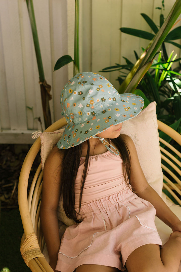 Acorn Little Flora Wide Brim Sun Hat