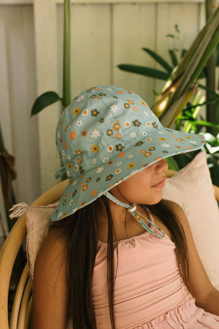 Acorn Little Flora Wide Brim Sun Hat