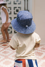 Gone Fishing Wide Brim Bucket Hat