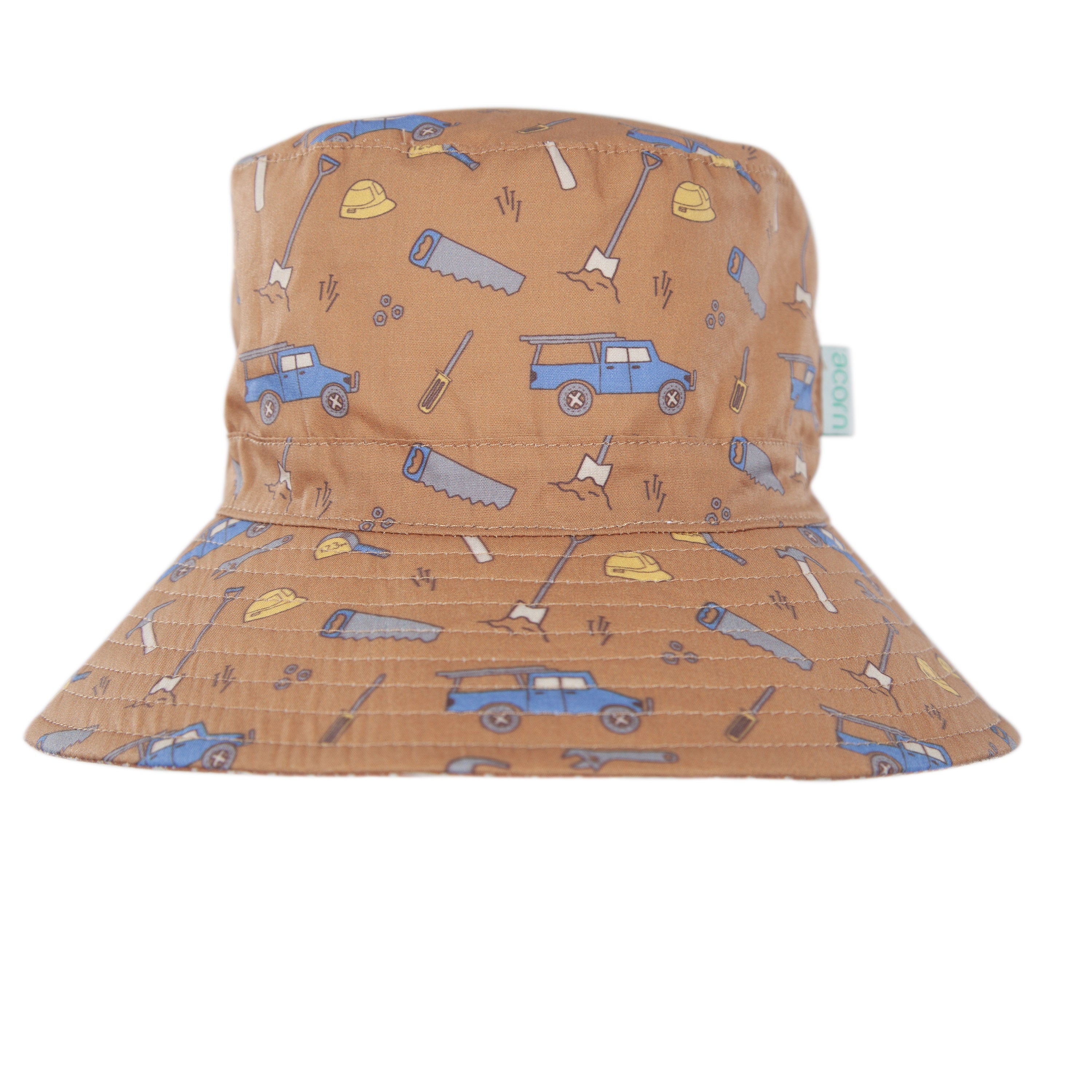 Acorn On The Tools Wide Brim Bucket Hat