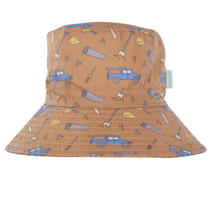 Acorn On The Tools Wide Brim Bucket Hat