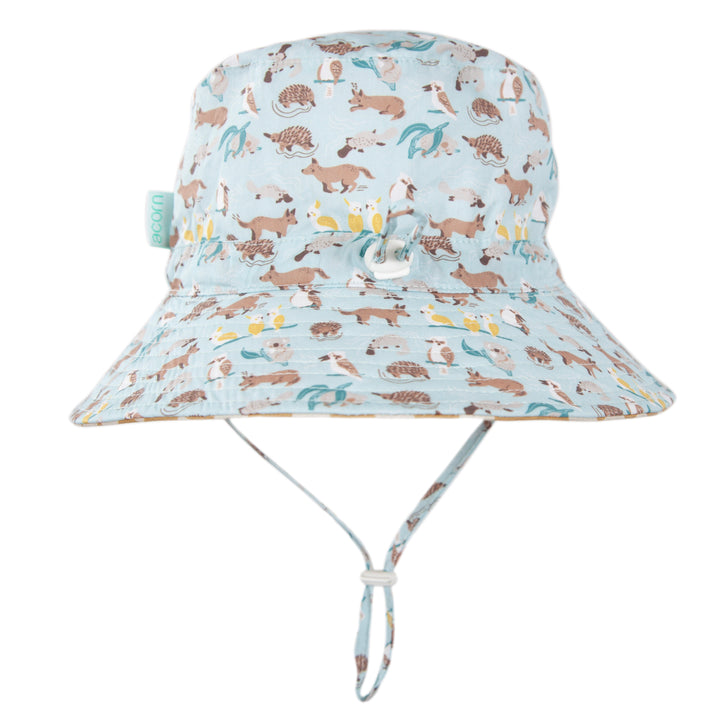Acorn Aussie Bush Friends Wide Brim Infant Hat