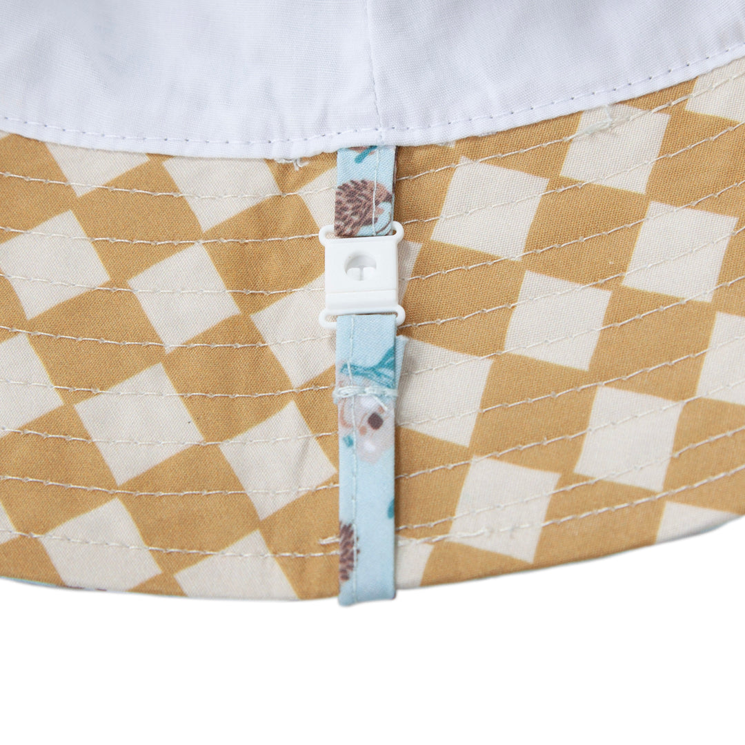 Acorn Aussie Bush Friends Wide Brim Bucket Hat