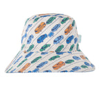 Fast Lane Wide Brim Bucket Hat