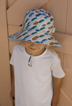 Fast Lane Wide Brim Bucket Hat