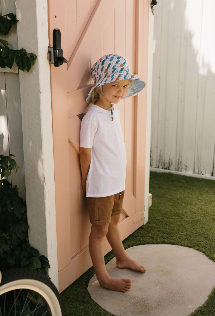 Acorn Fast Lane Wide Brim Bucket Hat