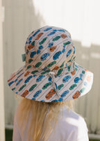 Fast Lane Wide Brim Bucket Hat