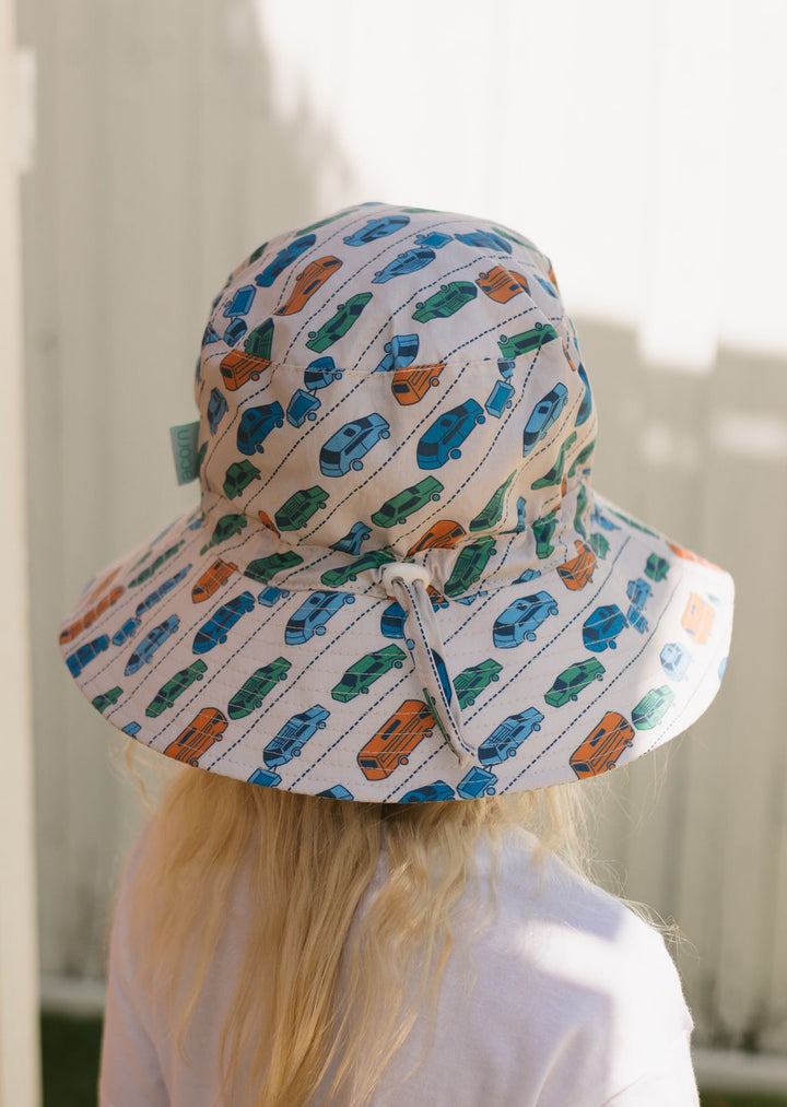 Acorn Fast Lane Wide Brim Bucket Hat
