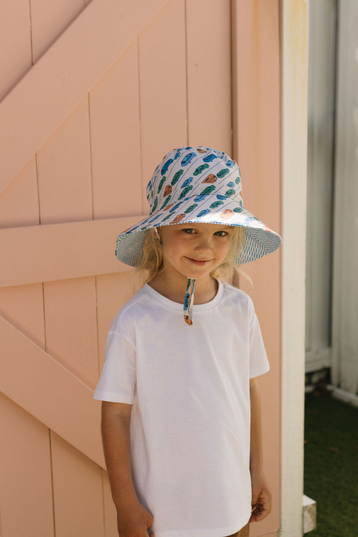 Acorn Fast Lane Wide Brim Bucket Hat