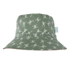 Frogs Wide Brim Bucket Hat