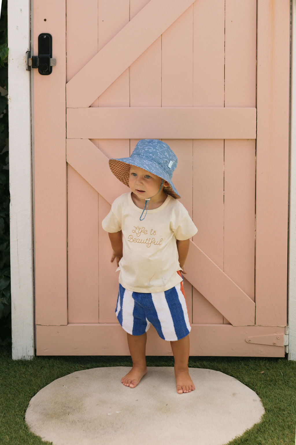 Acorn Sketch-a-Saurus Wide Brim Bucket Hat