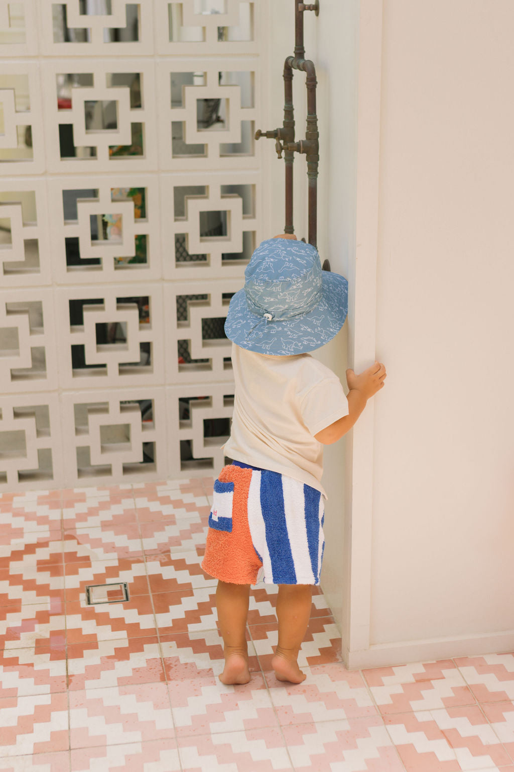 Acorn Sketch-a-Saurus Wide Brim Bucket Hat