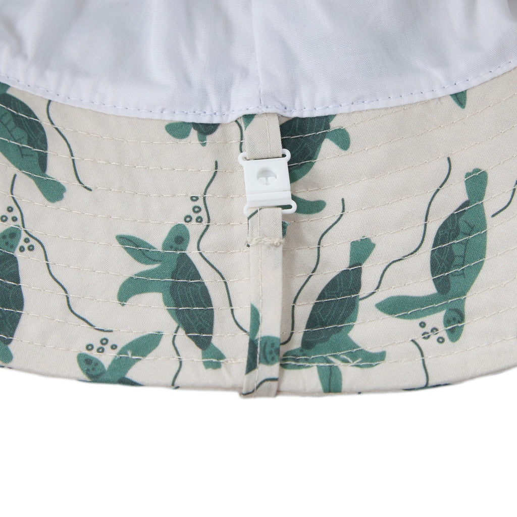 Acorn Turtles Wide Brim Bucket Hat