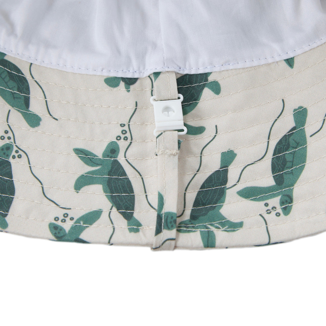 Acorn Turtles Wide Brim Bucket Hat