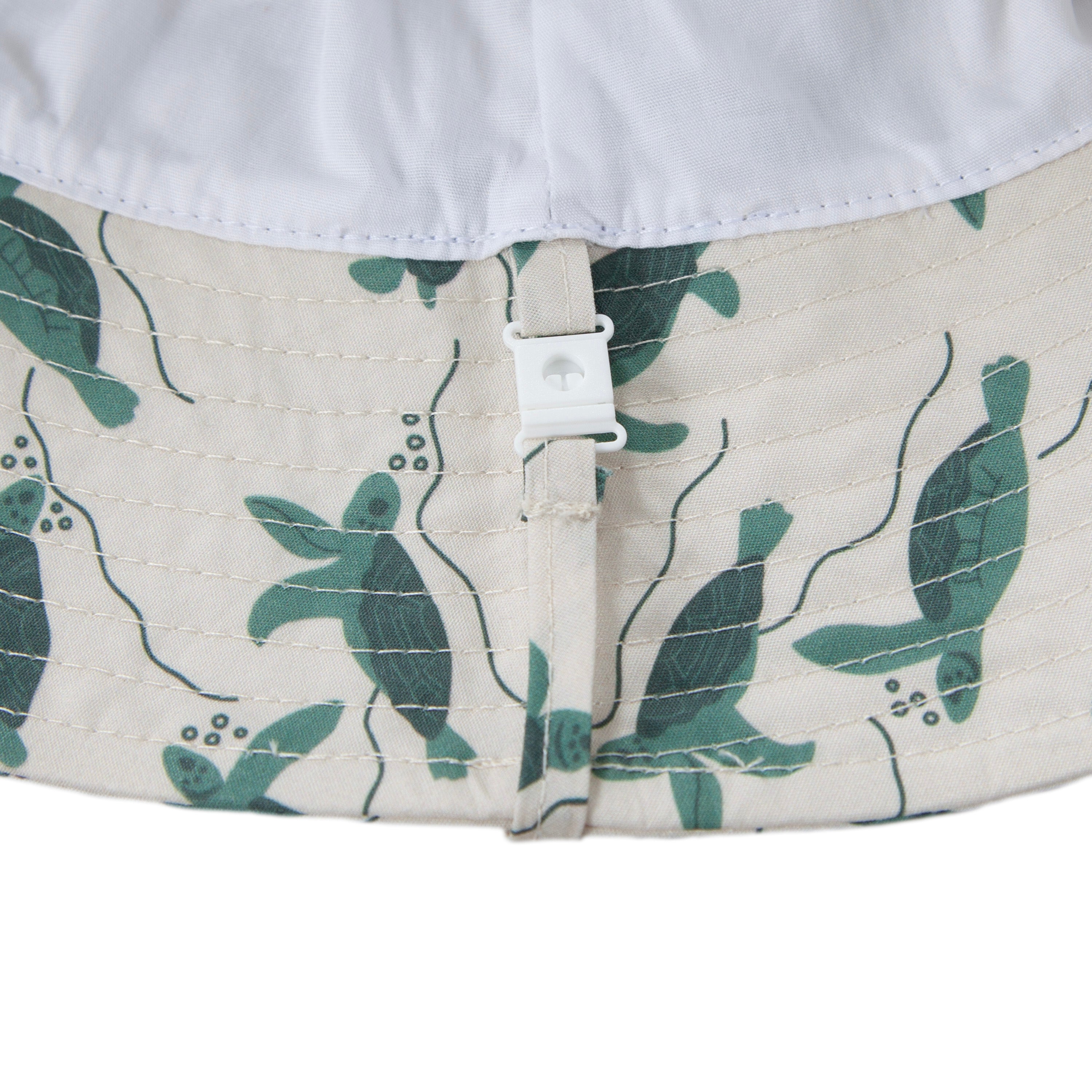 Acorn Turtles Wide Brim Bucket Hat