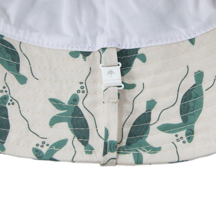 Acorn Turtles Wide Brim Bucket Hat