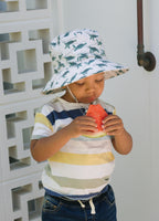 Turtles Wide Brim Bucket Hat