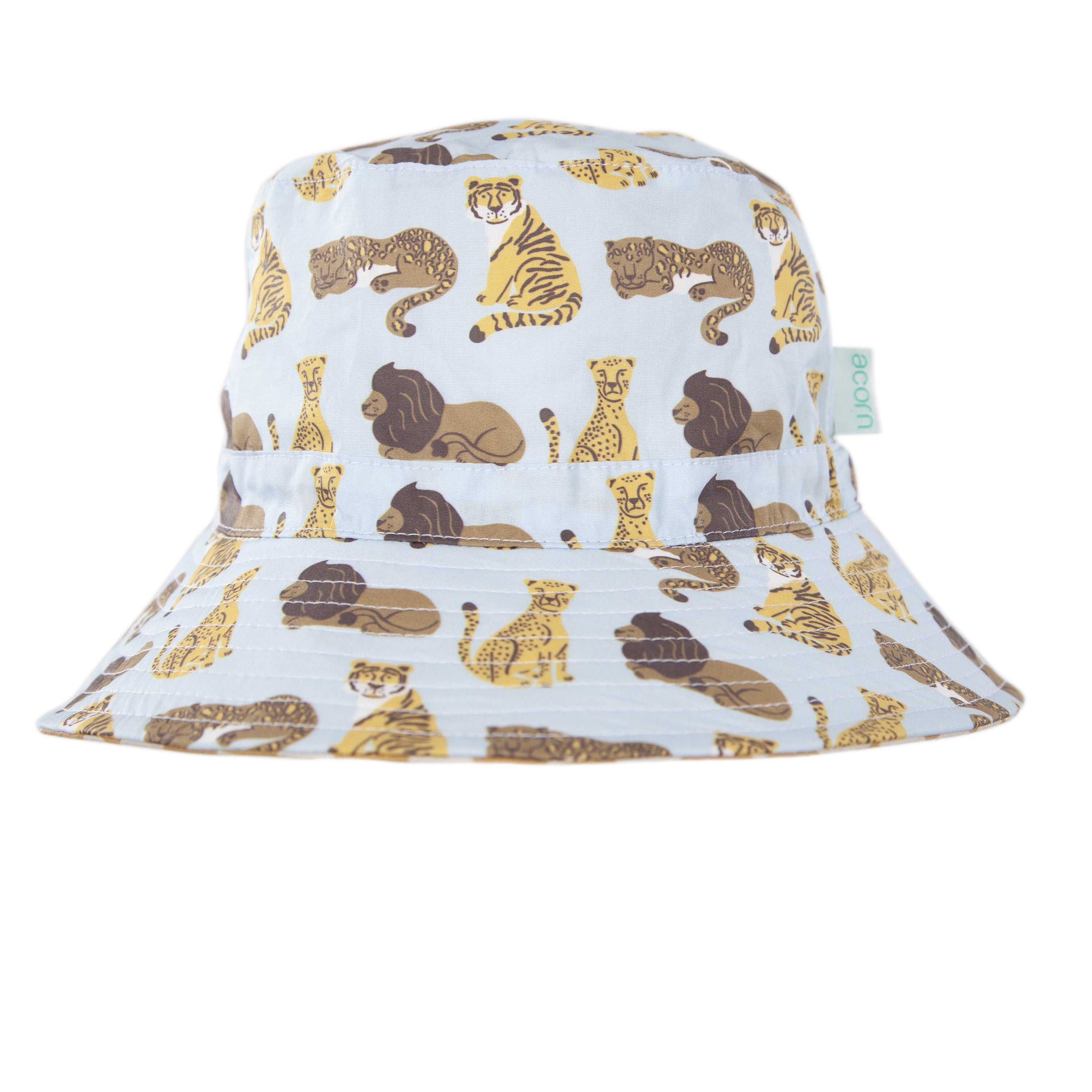 Acorn Jungle Kings Wide Brim Bucket Hat