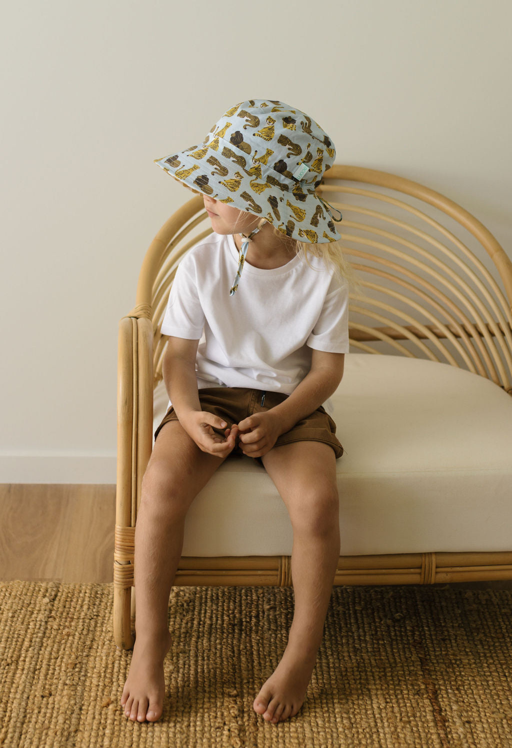 Acorn Jungle Kings Wide Brim Bucket Hat