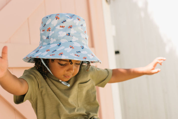Acorn High Flyers Wide Brim Bucket Hat