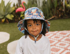 Seaside Wide Brim Bucket Hat