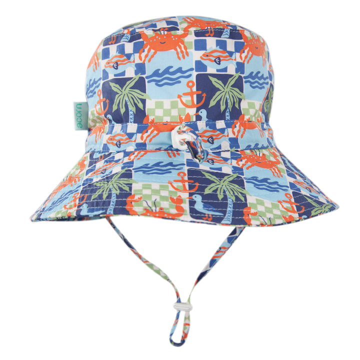Acorn Seaside Wide Brim Bucket Hat