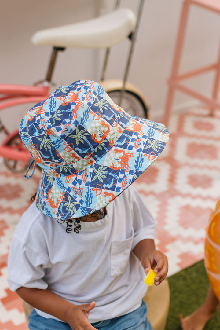 Acorn Seaside Wide Brim Bucket Hat