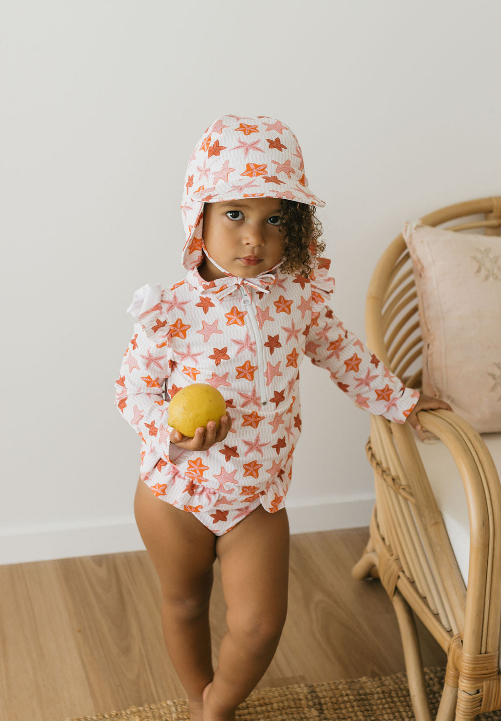 Acorn Starfish UPF 50+ Zip Rashie Top and Bottoms