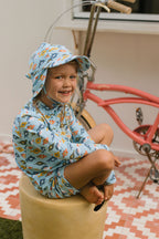 Pool Floats UPF 50+ Zip Rashie Top and Shorts