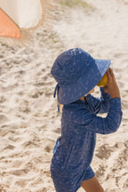 Gone Fishing UPF 50+ Zip Rashie Top and Shorts