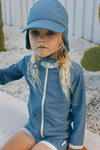 Atlantic UPF 50+ Zip Rashie Top and Shorts