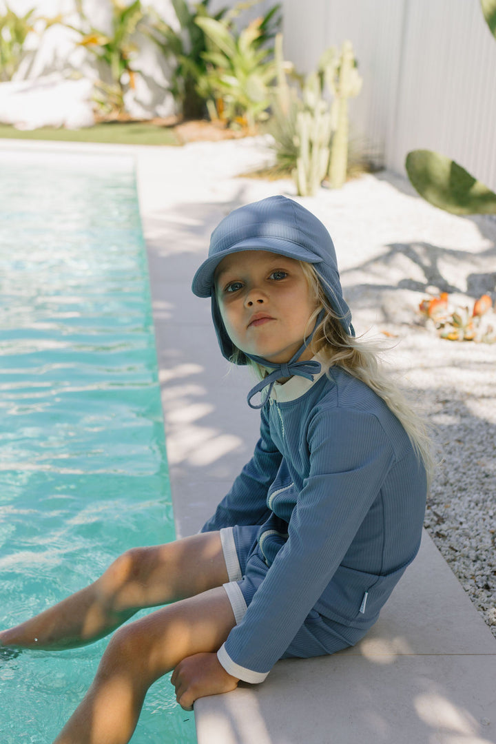 Acorn Atlantic UPF 50+ Zip Rashie Top and Shorts